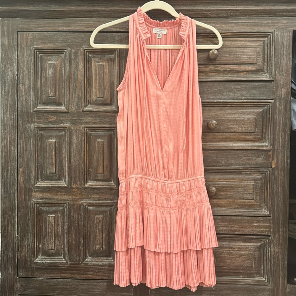 Current air pink dress